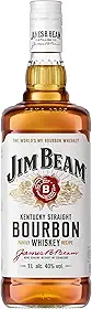 Bourbon Whiskey Jim Beam White 1L