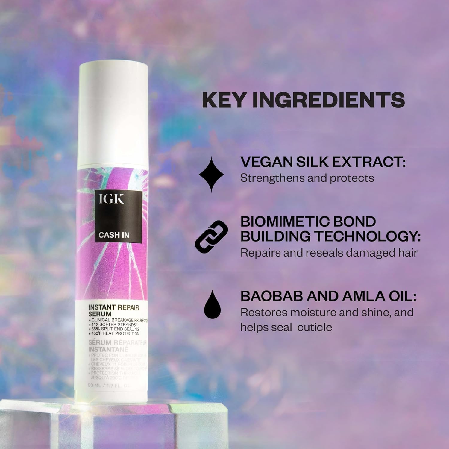 IGK Hair Care Treatment for Smooth, Manageable Hair