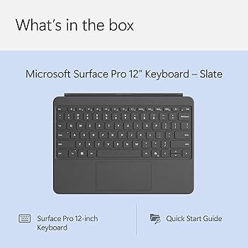 Microsoft Surface Pro 12 キーボード Buy Surface Pro 12-inch Keyboard for Surface Pro, Copilot+