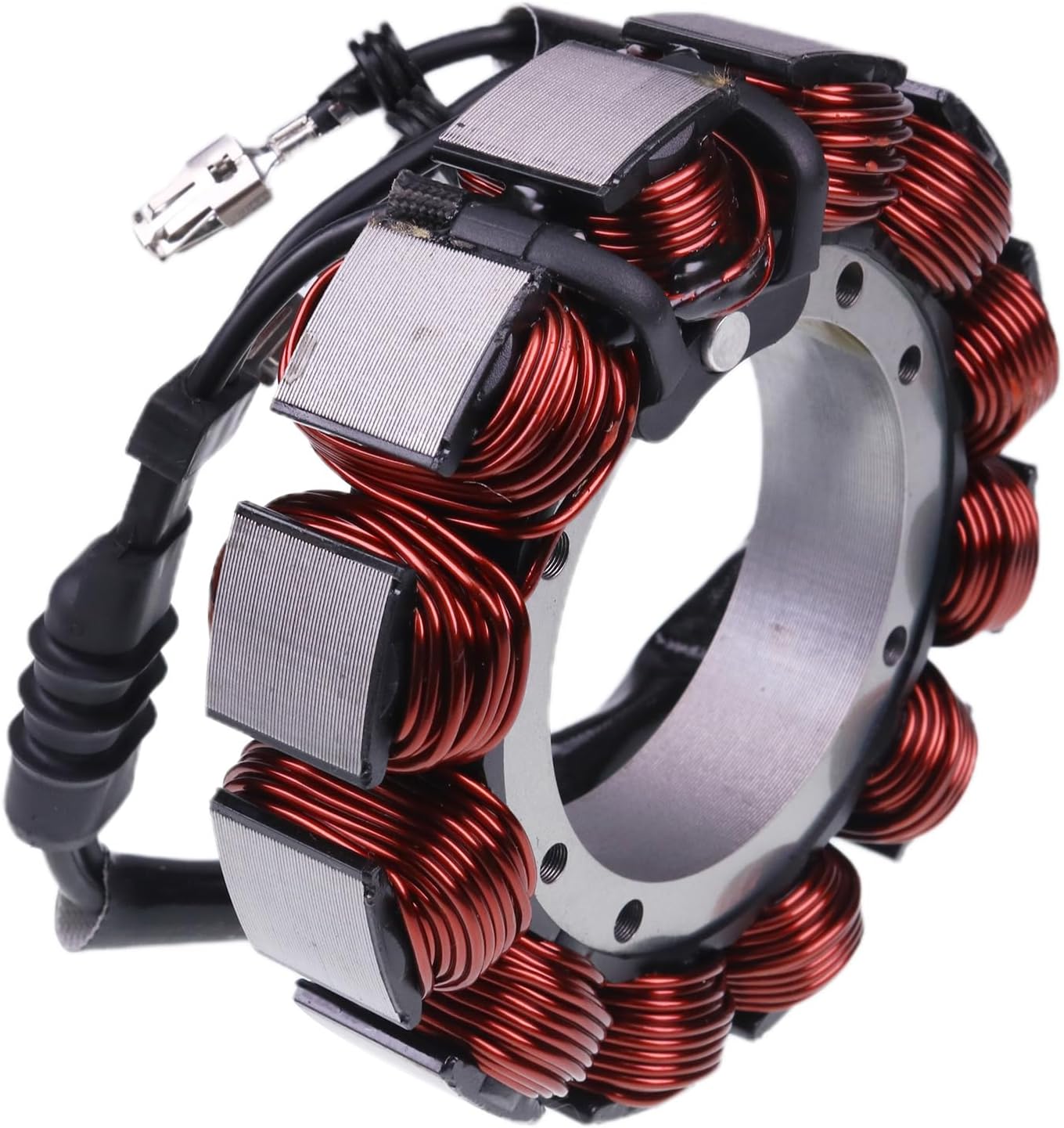 Stator 29987-97 Compatible with Harley Dyna Wide Glide Screamin Eagle FXDWG3 Evo FLT 1997-1998 12V 2 Wire 45A