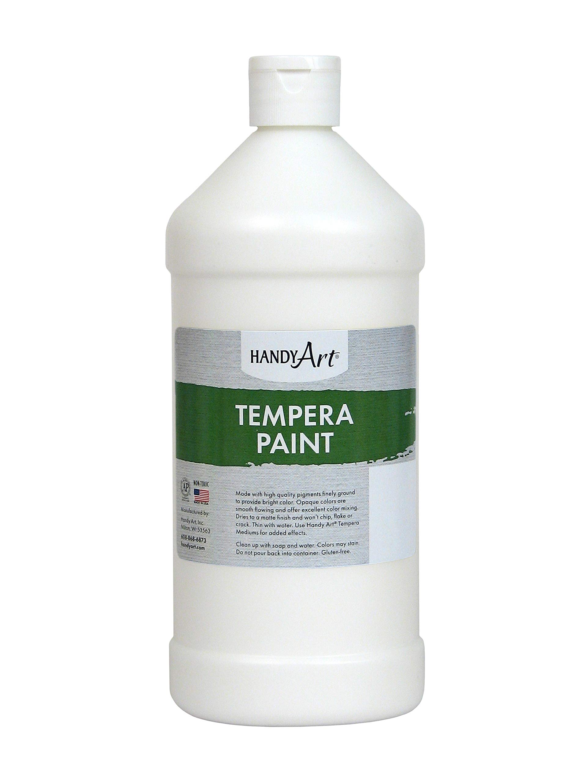 Handy Art Premium Tempera Paint, Blue, 16 oz Pint Bottle — view 13
