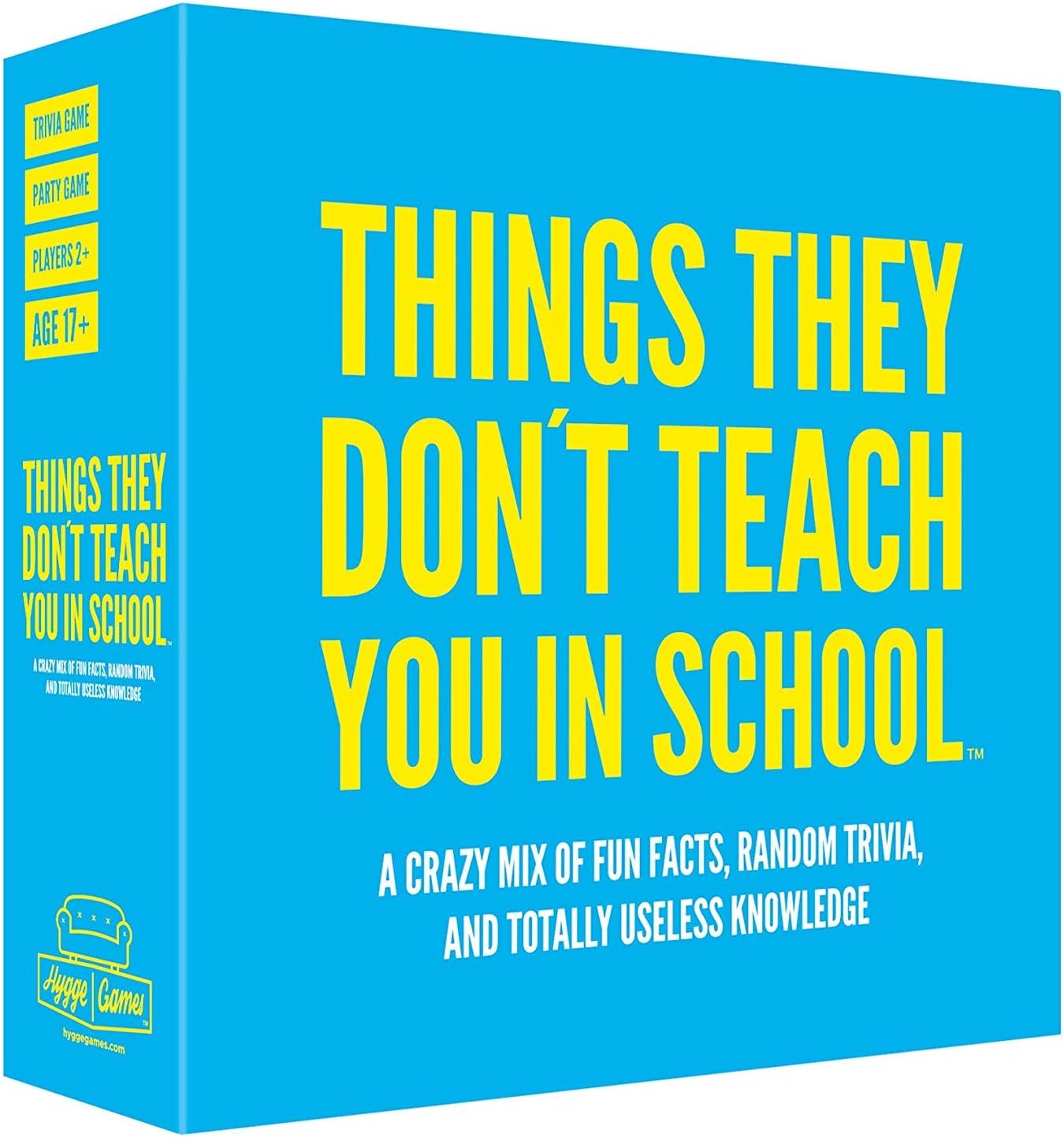 Hygge Games Things They Don't Teach You in School… Party Trivia Game (Limited Edition)
