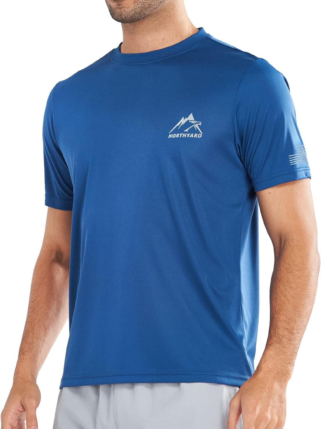 NORTHYARD Men's Athletic Running Shirts Short Sleeve Workout Quick Dry Hiking Swim TShirt Sun