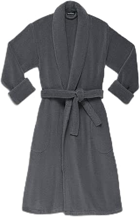 Brooklinen 100% Turkish Cotton Super-Plush Bath Robe for Men & Women