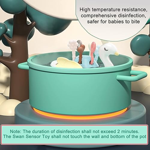 Miniatura 6 de DHOCEAM Montessori - Juguetes sensoriales para bebés de 1, 2, 3 años, juguetes de actividad estimulante táctil, juguetes de viaje sensoriales de