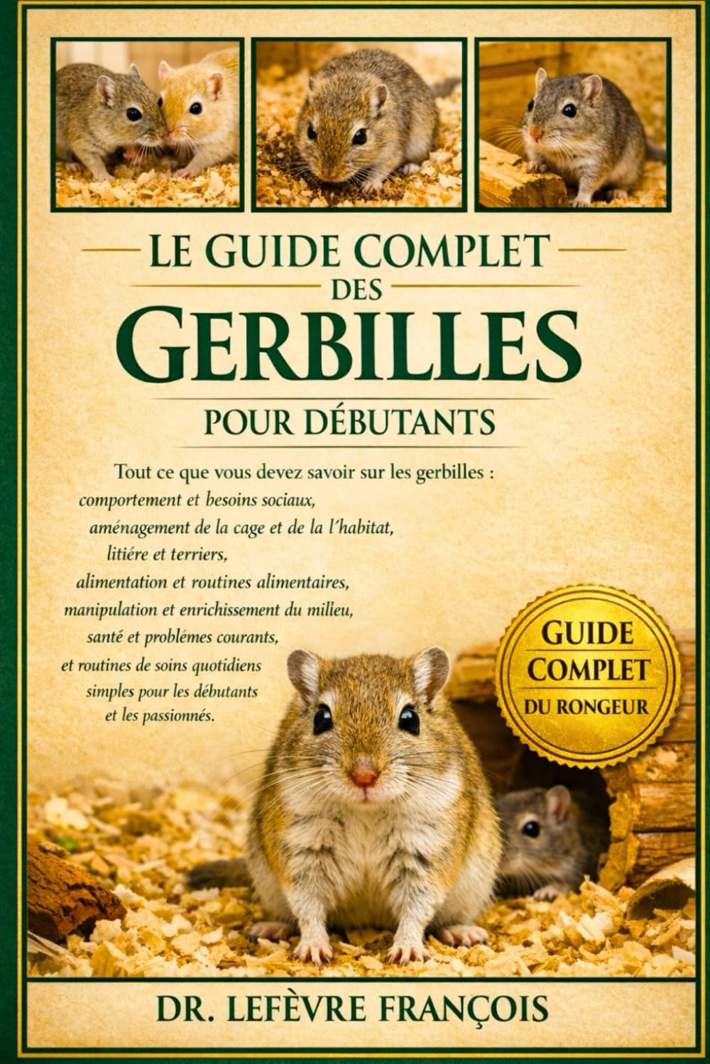 LE GUIDE COMPLET DES GERBILLES POUR DÉBUTANTS: Tout ce que vous devez savoir sur les gerbilles : comportement et besoins sociaux, ... simples pour les débutants et les passionnés.