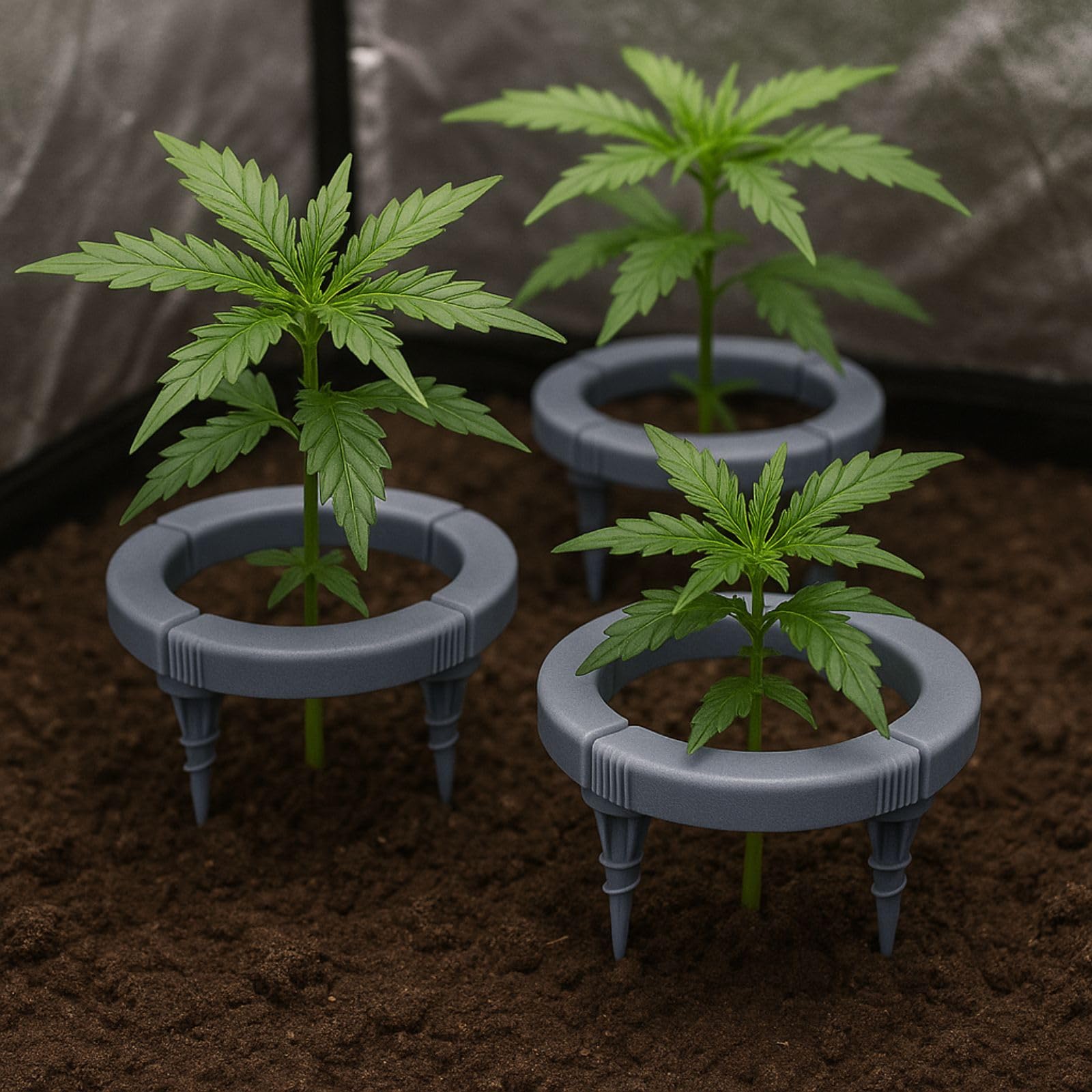 Weedness Water Master Tropf Bewässerung 12er Set -Automatische Bewässerungssystem Grow Anbau Drip Micro Indoor Outdoor