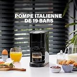 Princess Machine à café multi-capsules 4 en 1 – Capsules, dosettes, café moulu – Sans BPA – 800 ml – 1450 W – Noir et argent – 249450 - 6