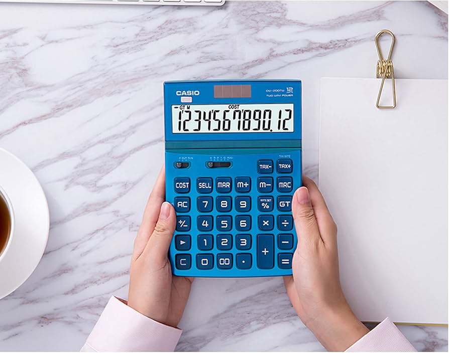 Amazon.co.jp: 電卓、金融電卓、太陽エネルギー電卓、12桁