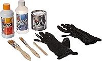 Vista 5 de KBS Coatings 50001 Muestreador de sistema negro brillante, KBS Klean (8oz.), Rust Blast (8oz) y Rust Seal (8oz.)