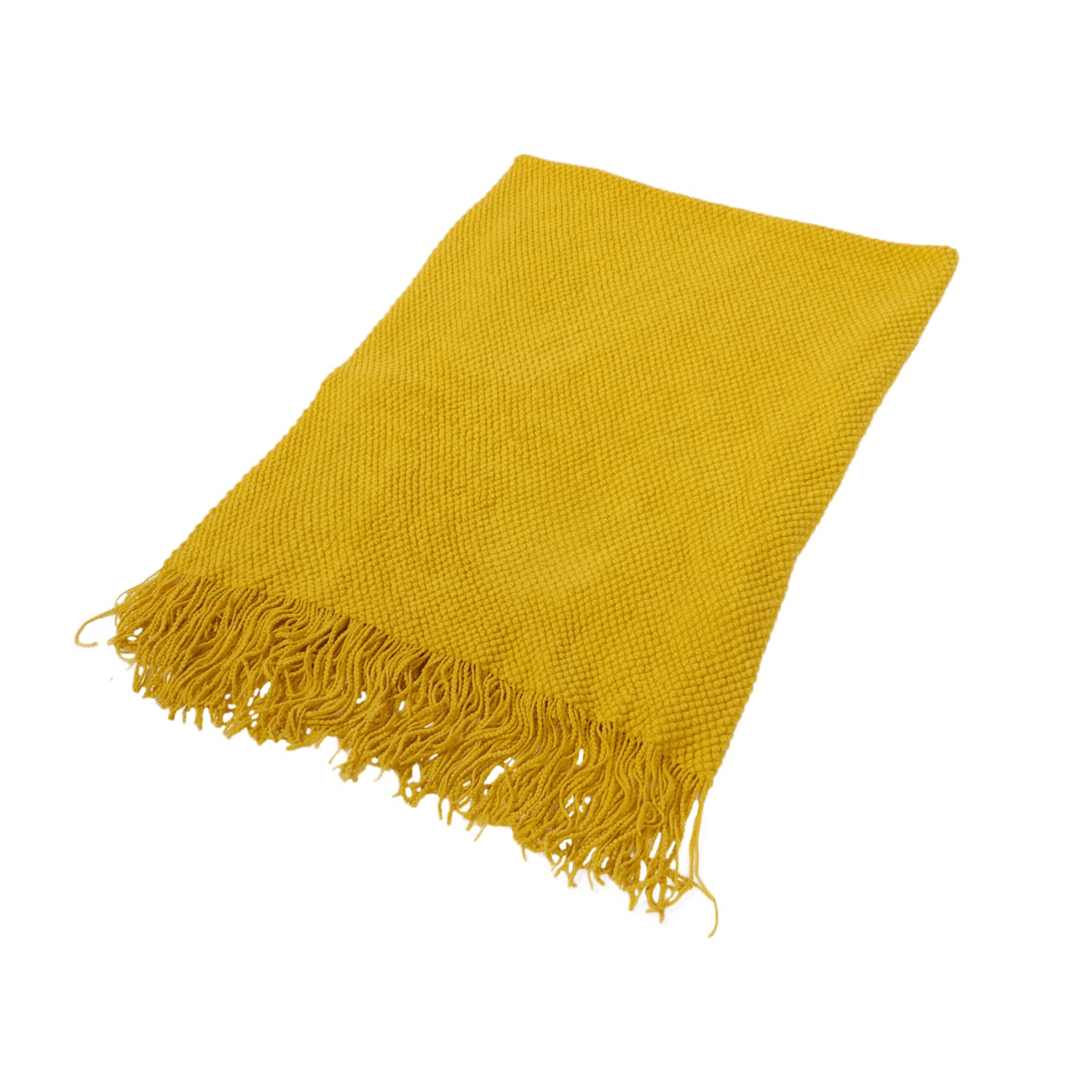 Couverture tricotée contre le froid de l'hiver pour canapé et fauteuil cosy