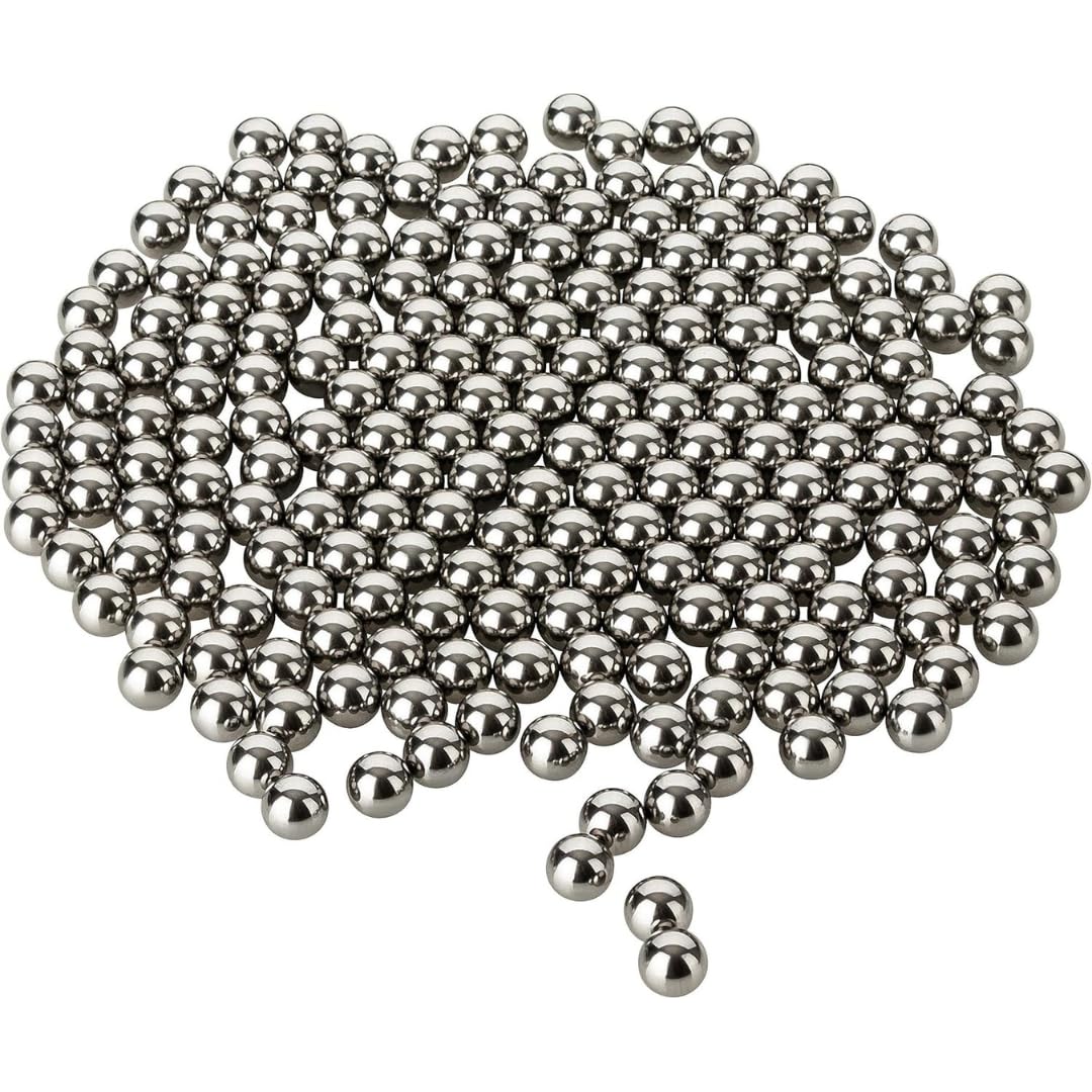 Sfere in acciaio da 8 mm, per fionda di pietra Zwille, 500 pezzi, per catapulta, sfera d'acciaio, munizioni