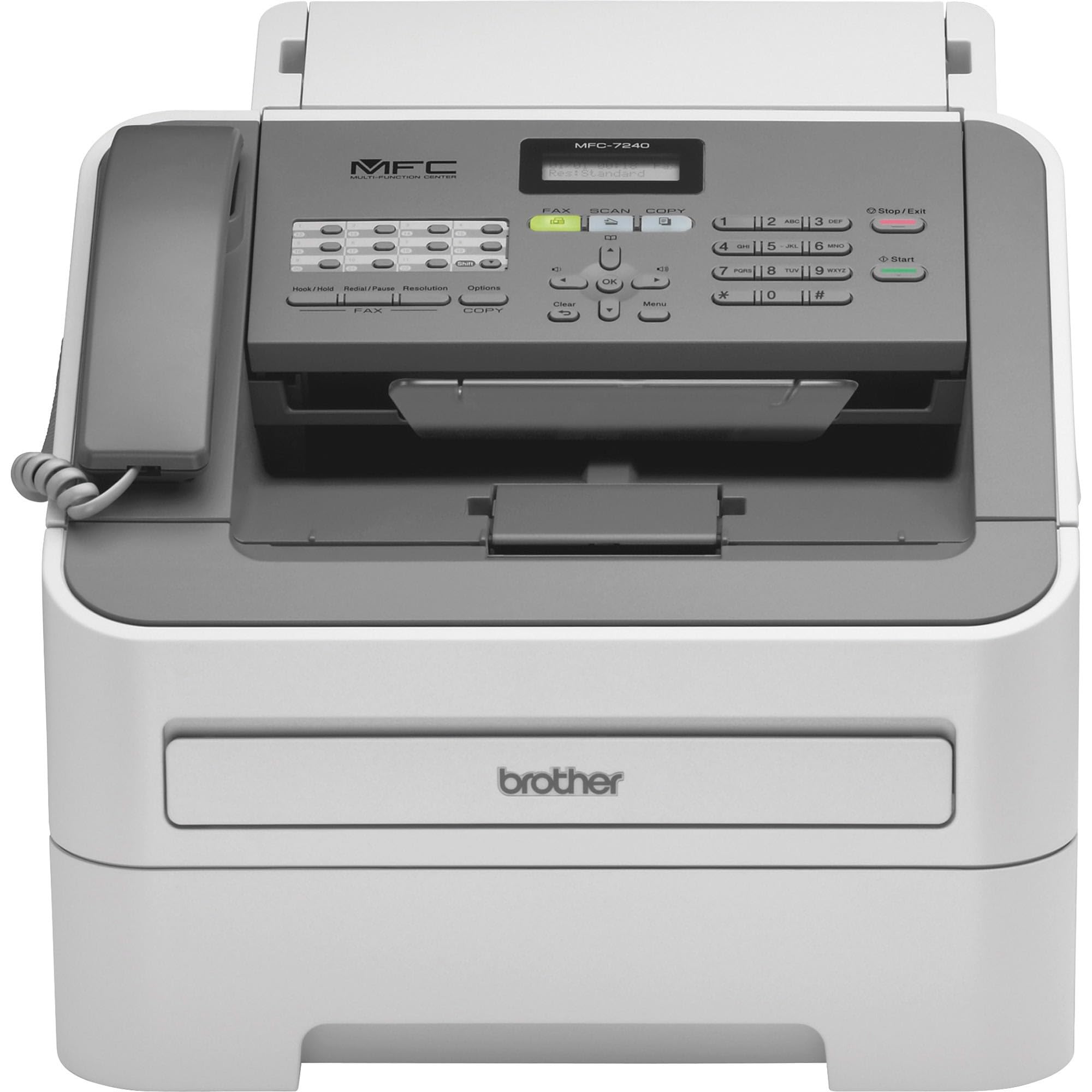 Brother Printer MFC7240 Monochrome Printer with Scanner, Copier and Fax