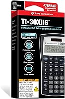 Vista 8 de Calculadora científica Texas Instruments TI-30 X IIS 2-Linea, Negro