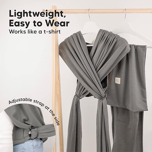 Miniatura 3 de KeaBabies Portabebés y organizador de pañales para bebés - D-Lite Baby Wrap - Organizador grande para bebés - Fácil de llevar - Organizador de