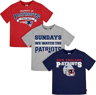 Gerber NFL Baby 3-Pack Short Sleeve Fan Tee Shirt
