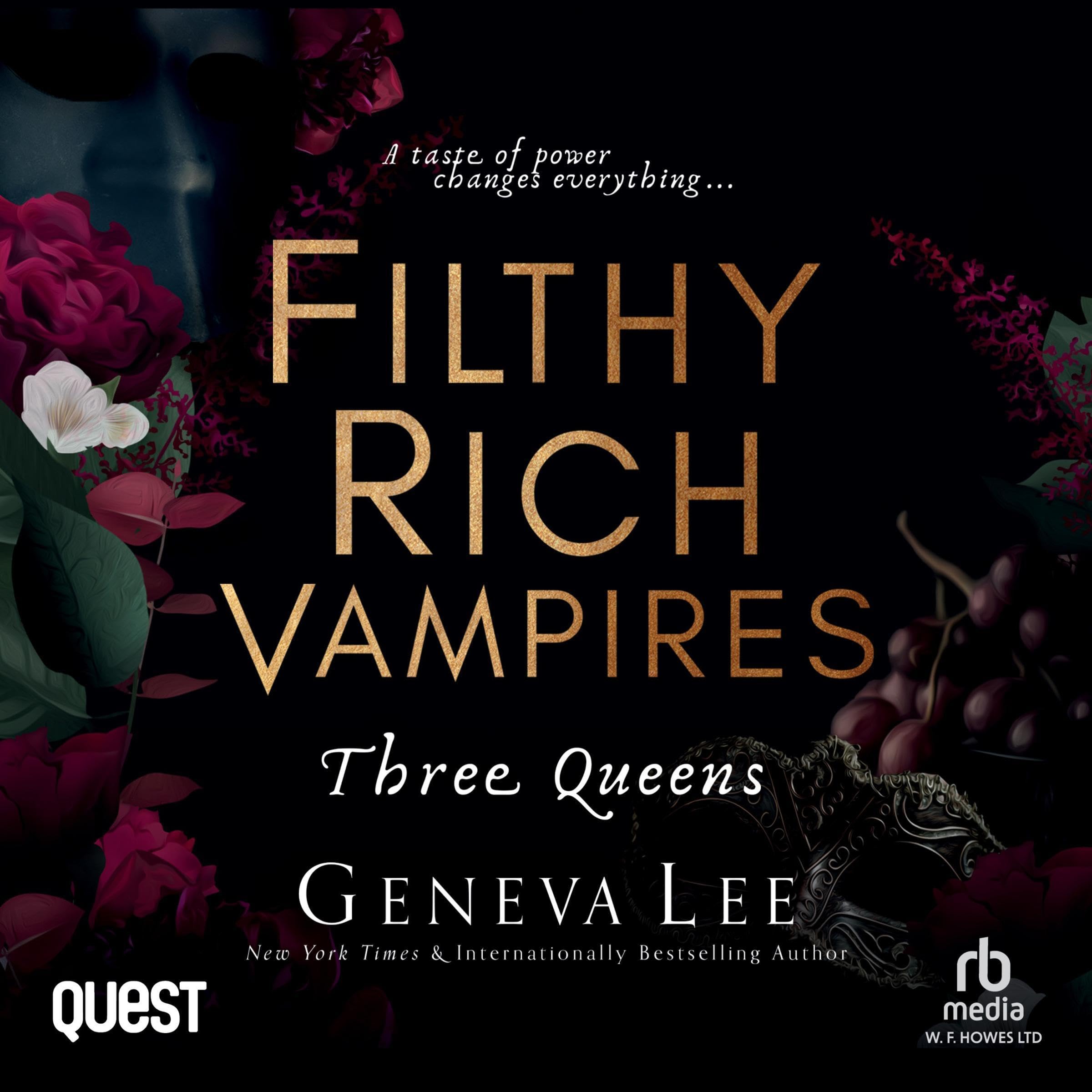 Cover art for Filthy Rich Vampires: Three Queens