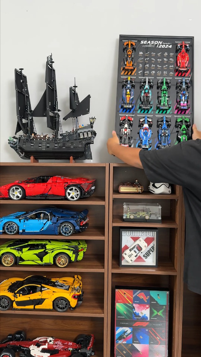 Amazon.com: WETCEAOM Display Wallboard for Lego Speed Champions 10