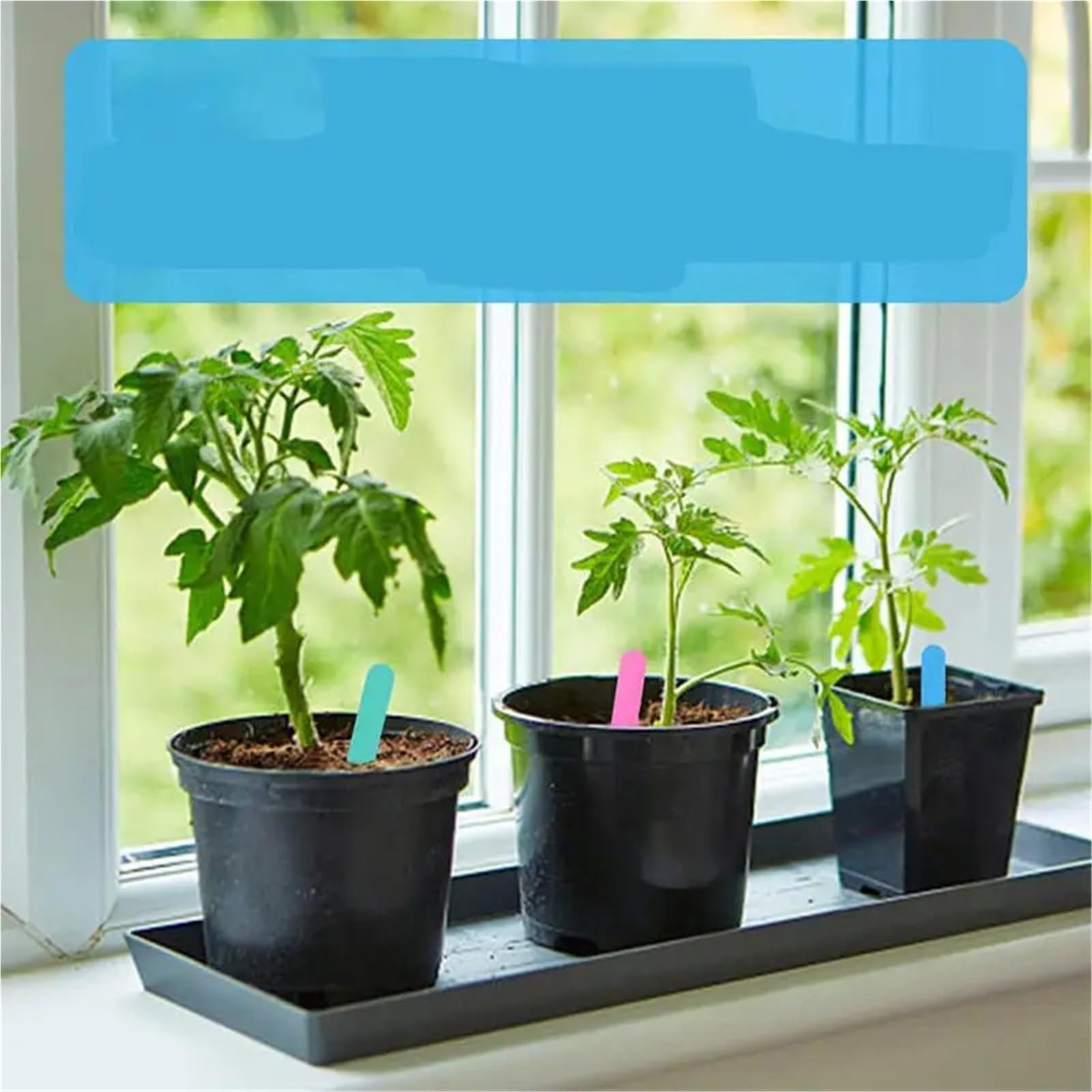 150er-Pack wiederverwendbare Pflanzenetiketten for Gartenpfähle