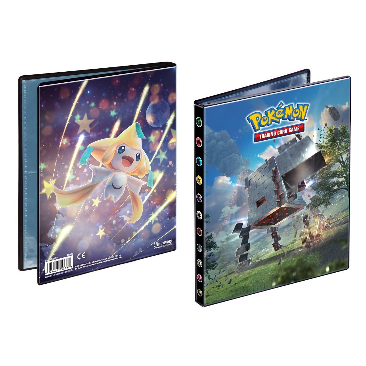 Pokemon 85538 Sun Moon Notebook 7 Heavenly Storm 80 Cards