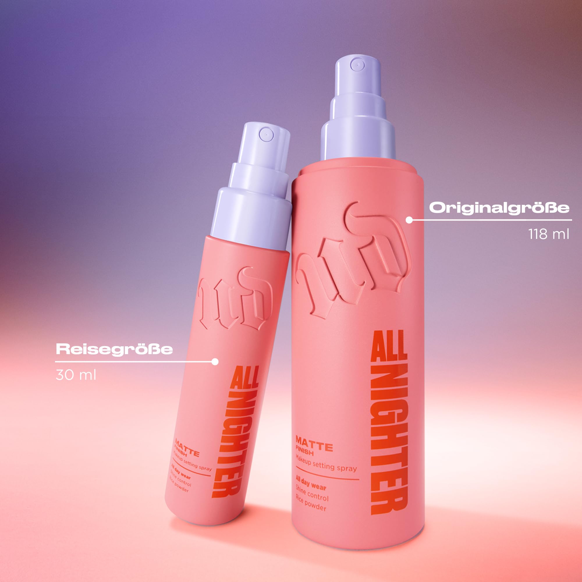 Urban Decay, All Nighter Fixierspray Matt, Anti-Talg, Reisegröße – Ansicht 10