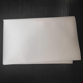 Microscope Dust Cover 15.5 x 18.5 (39.5cm x 48cm), White Fabric