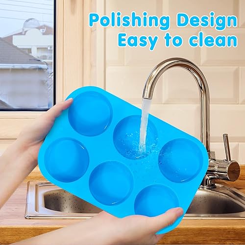 Miniatura 46 de Walfos Molde de silicona para letras y números de chocolate, molde antiadherente para chocolate, hecho de silicona de grado alimenticio, sin BPA, 2