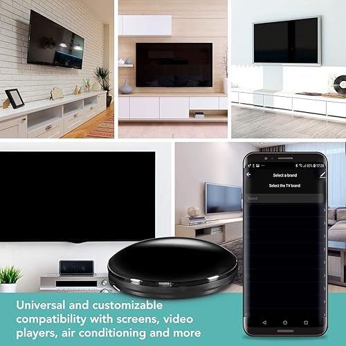 Miniatura 4 de Lloyd's WiFi Smart IR Blaster Box Control remoto universal con cable, compatible con Alexa, para televisores, STB, DVD, aire acondicionado, etc.