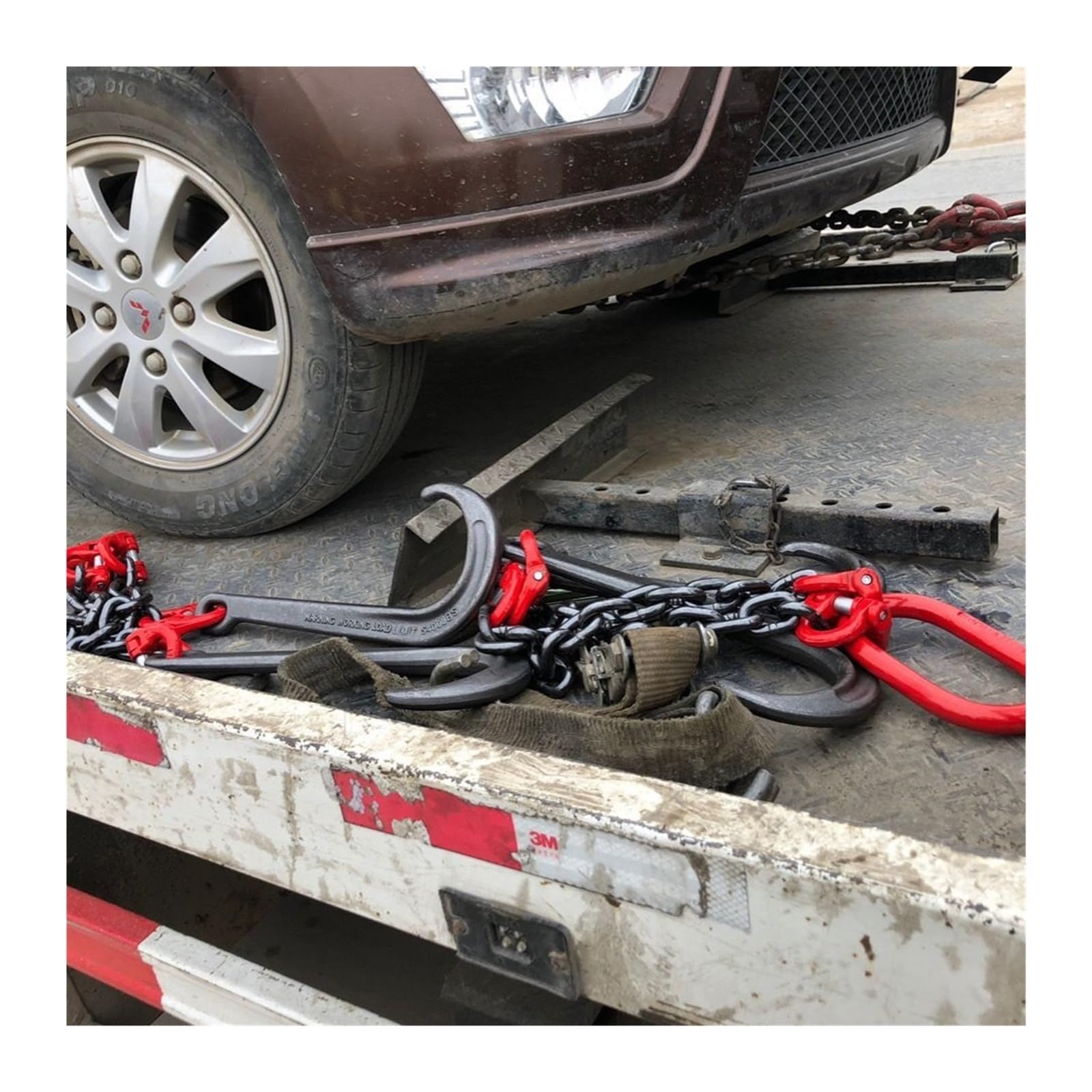 Lever Chain Hoist, Kettenschlinge, Doppelhaken, hochfestes Windenseil, 2/4 Tonnen Motoraufzug | B 4 tons