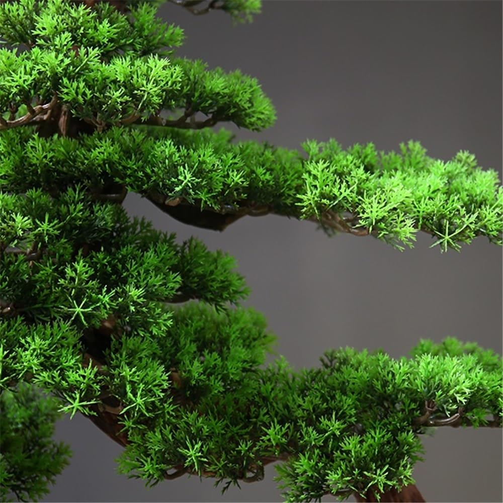 Artificielle Bonsaï Grande Plante Artificielle décorative for Salon, entrée, Paysage, cyprès Artificiel, bonsaï Plante Artificielles