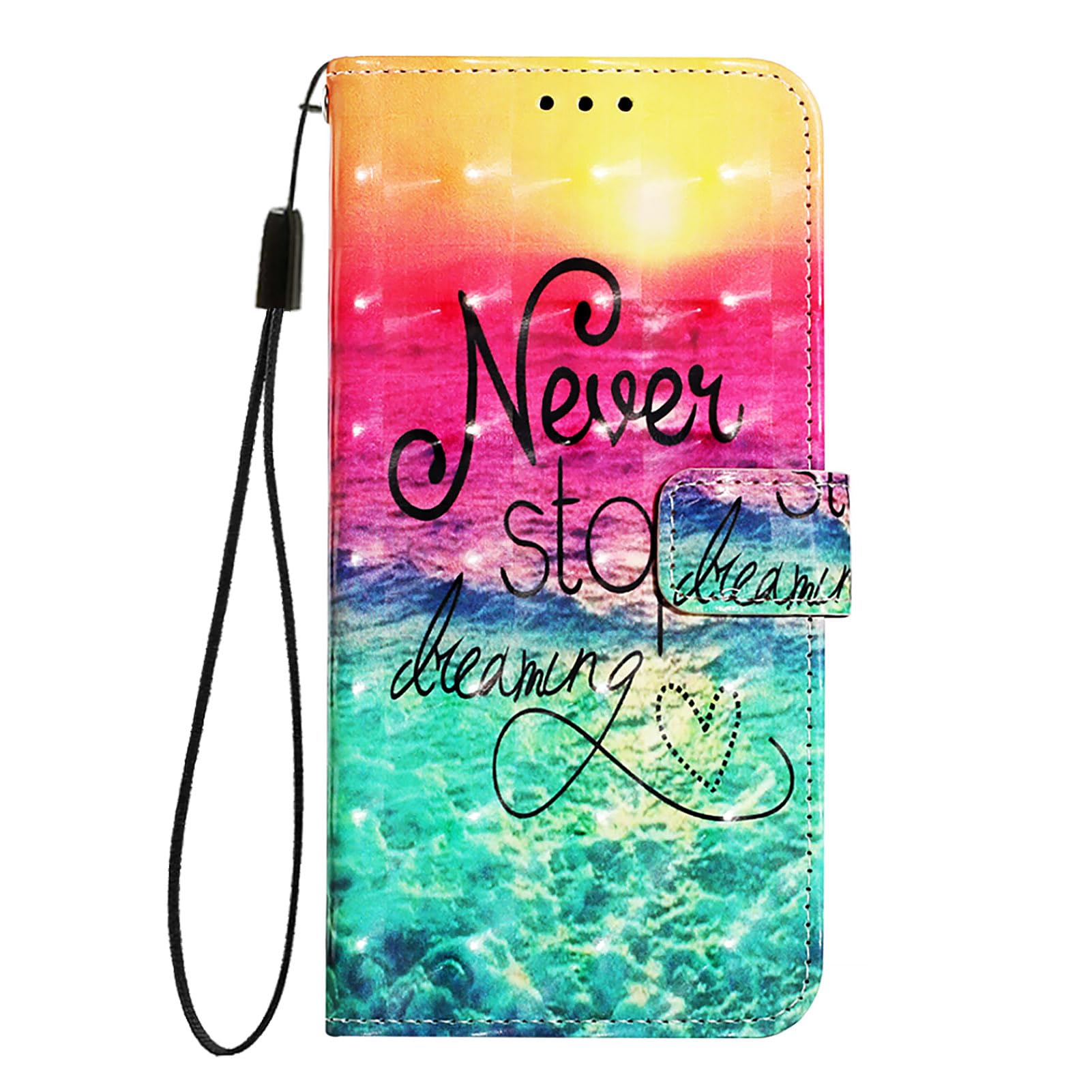 Custodia Personalizzata Con Foto Per Oppo A5 Pro | Portafoglio In PU Pelle | Marrone - 2