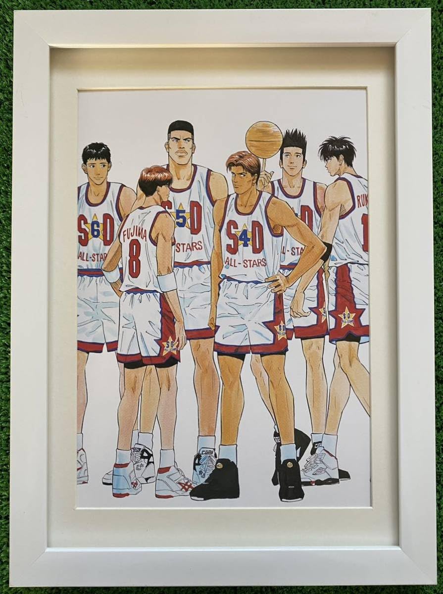集英社 - 【額装品】スラムダンク　SLAM DUNK  井上雄彦　ポスター　イラスト K Amazon.co.jp: 額装品スラムダンク SLAM DUNK 井上雄彦 湘北