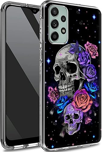 Miniatura 8 de Rossy Funda transparente para teléfono Samsung Galaxy A23 5G con patrón de atrapasueños de lobo para mujeres y hombres, funda protectora delgada de