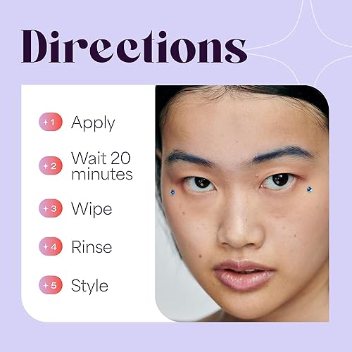 Miniatura 5 de HALLY Brow Pal  Midnight  Kit de tinte temporal de cejas  Fórmula segura y vegana fácil de aplicar en casa, obtengo cejas de aspecto más completo en