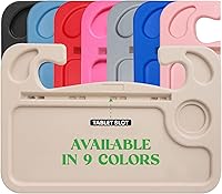 Vista 20 de lebogner Bandeja para Volante, Bandeja de Automóvil para Comer, Escritorio que se Engancha al Volante para Comida, Laptop y Accesorios de Automóvil