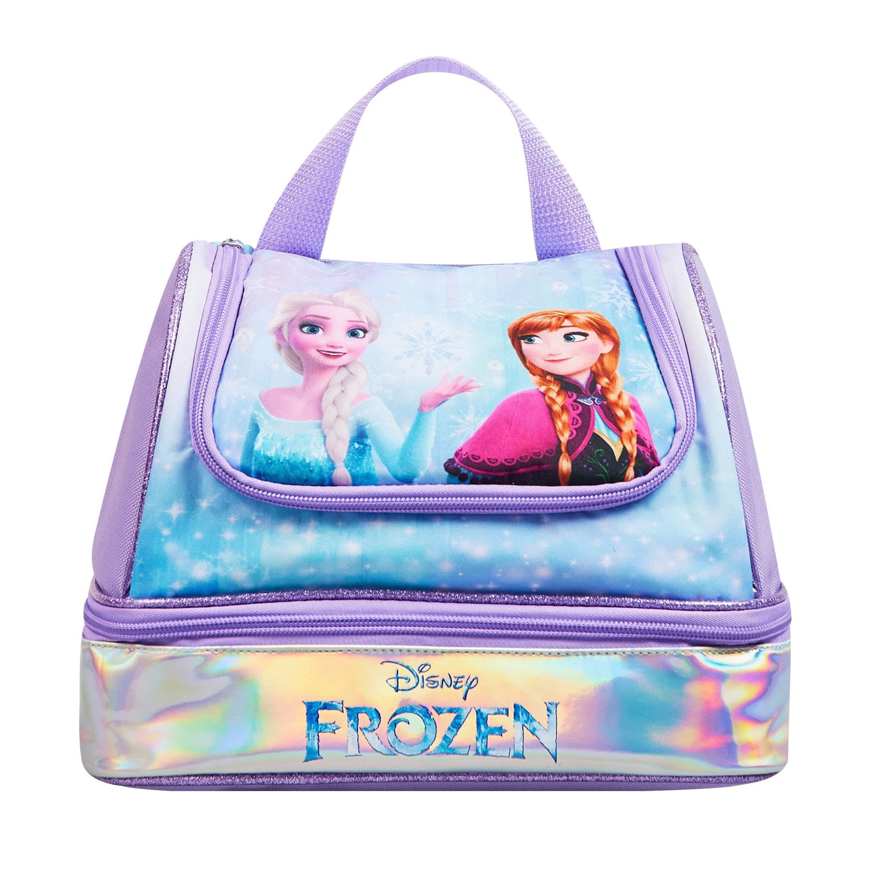 Disney Frozen Multi Zip Lunch Bag