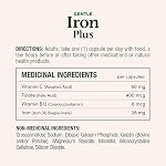 Supplément de fer doux de Nature's Bounty, aide à prévenir l'anémie ferriprive, 28 mg, 90 gélules, multicolore