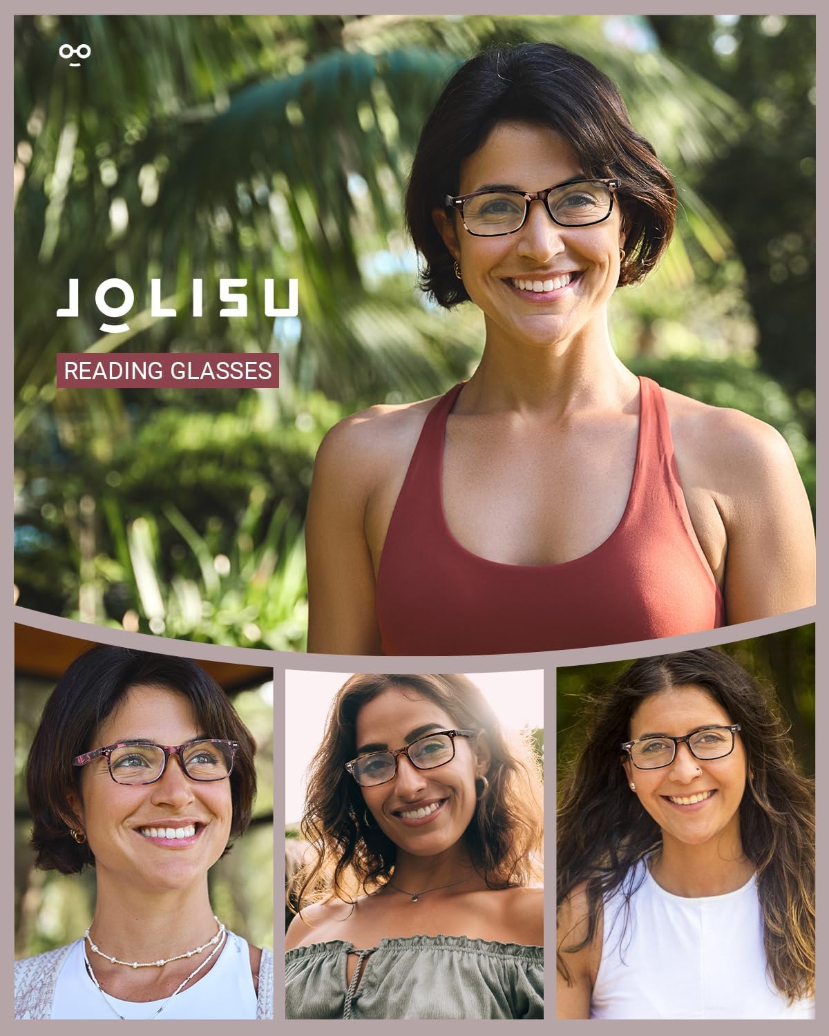 5 Pack Reading Glasses For Women,Spring Hinges, Sturdy and Durable - Image 6