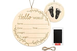 Baby Welcome Sign Hospital: Adorable Birth Announcement for Newborn