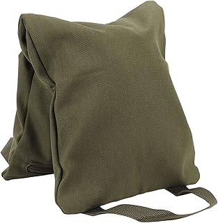 HERCHR Saco de areia verde militar, saco de areia ajustável para atividades físicas, bolsa de areia de lona de ioga portátil preenchível para fitness