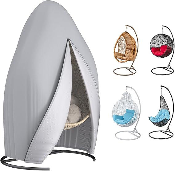 Estefanlo Egg Chair Cover Waterproof Heavy Duty Hanging Egg Chair