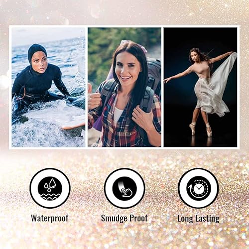 Miniatura 5 de Mina iBrow - Kit de tinte para cejas y pestañas Polvo de tinte natural para cejas, coloración puntual de larga duración, a prueba de manchas y