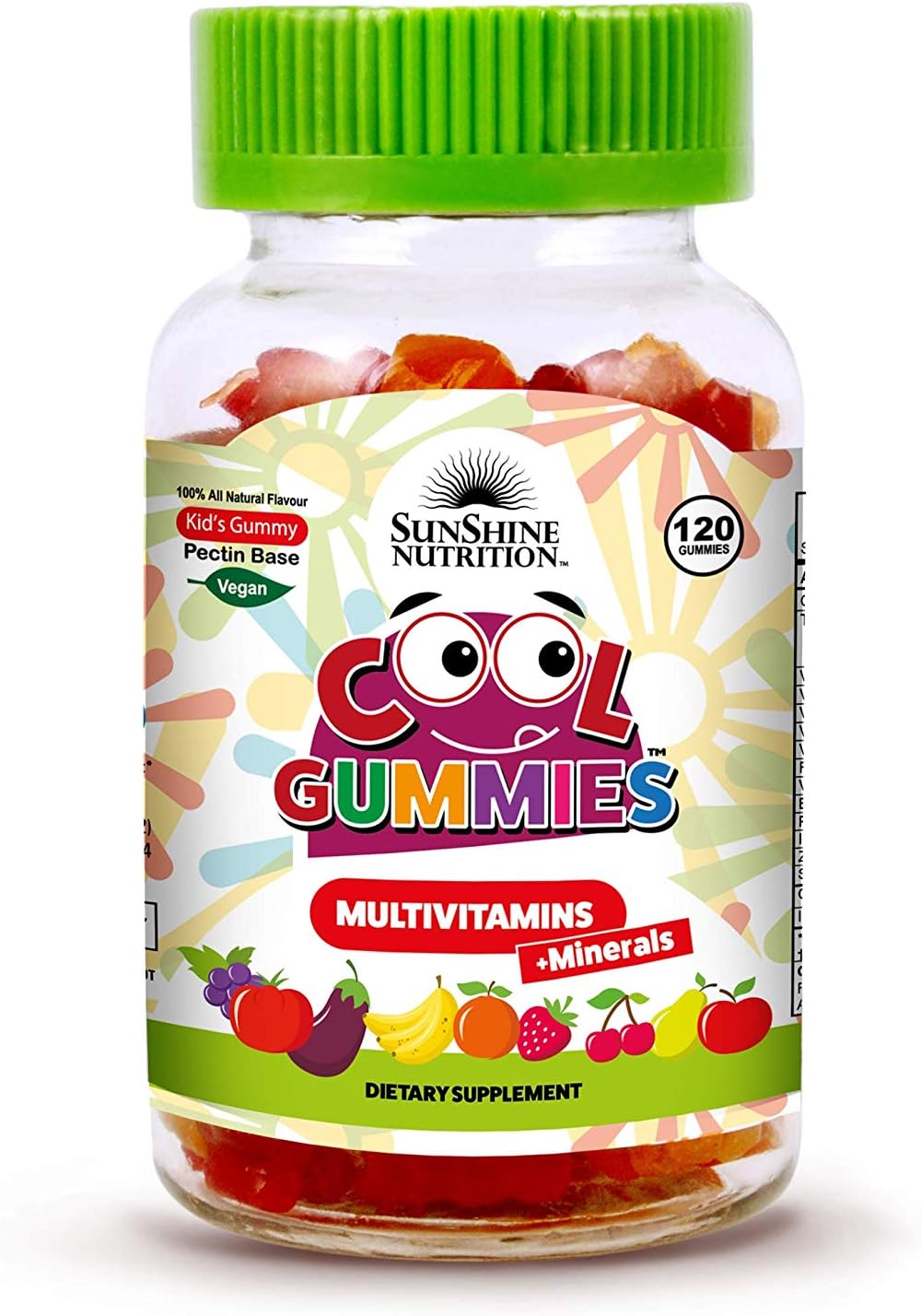 Cool Gummies Vegan Multivitamins 120'S