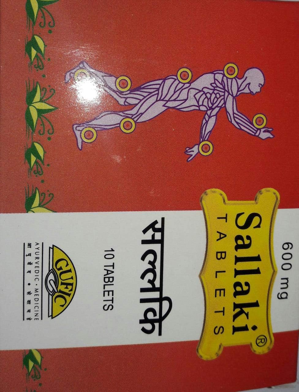 Gufic Herbals Sallaki Ayurvedic Tablet (600 mg) -30 Tablets