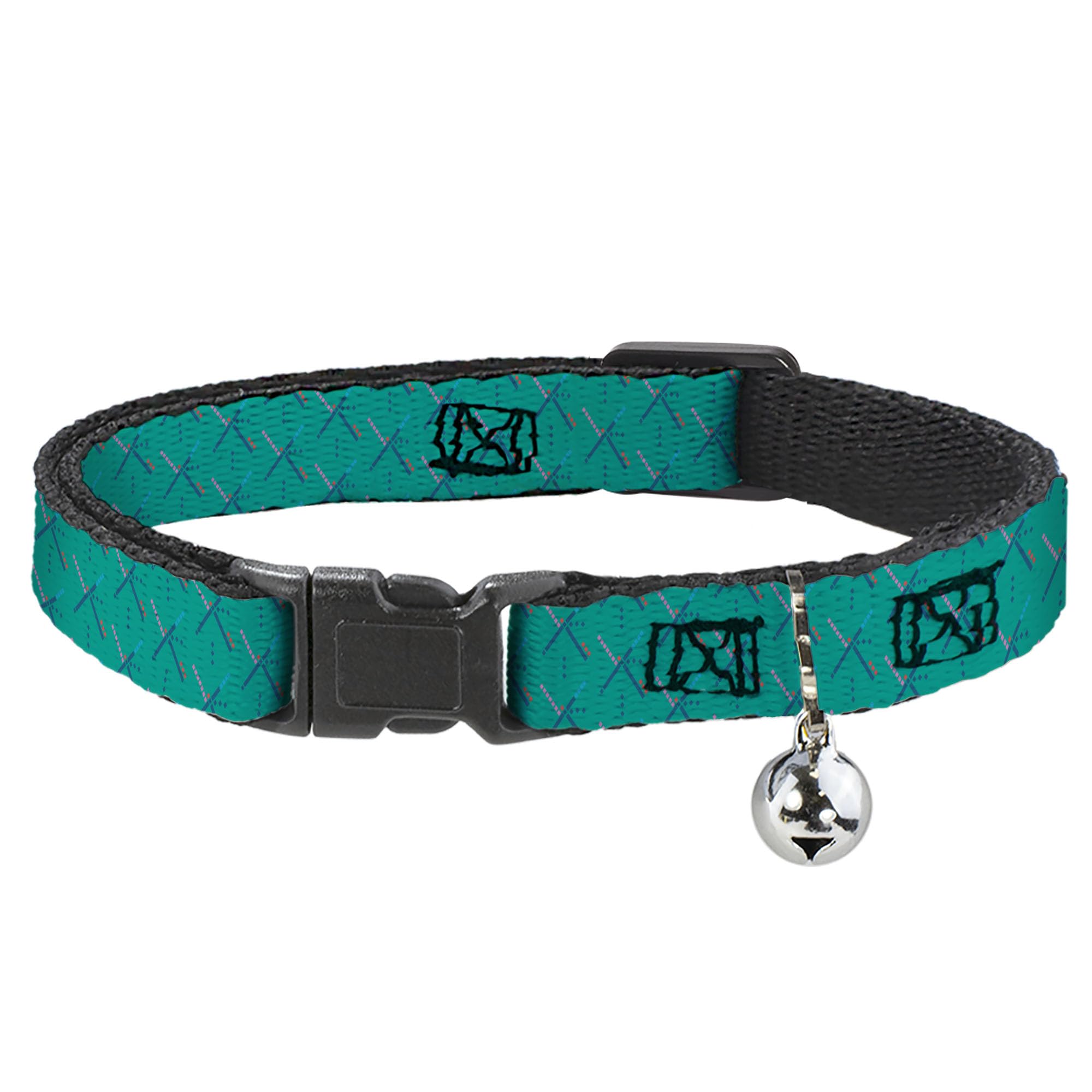 Collar para Gato Naranja Buckle-Down para Exploraciones Seguras en Jardines y Terrazas M