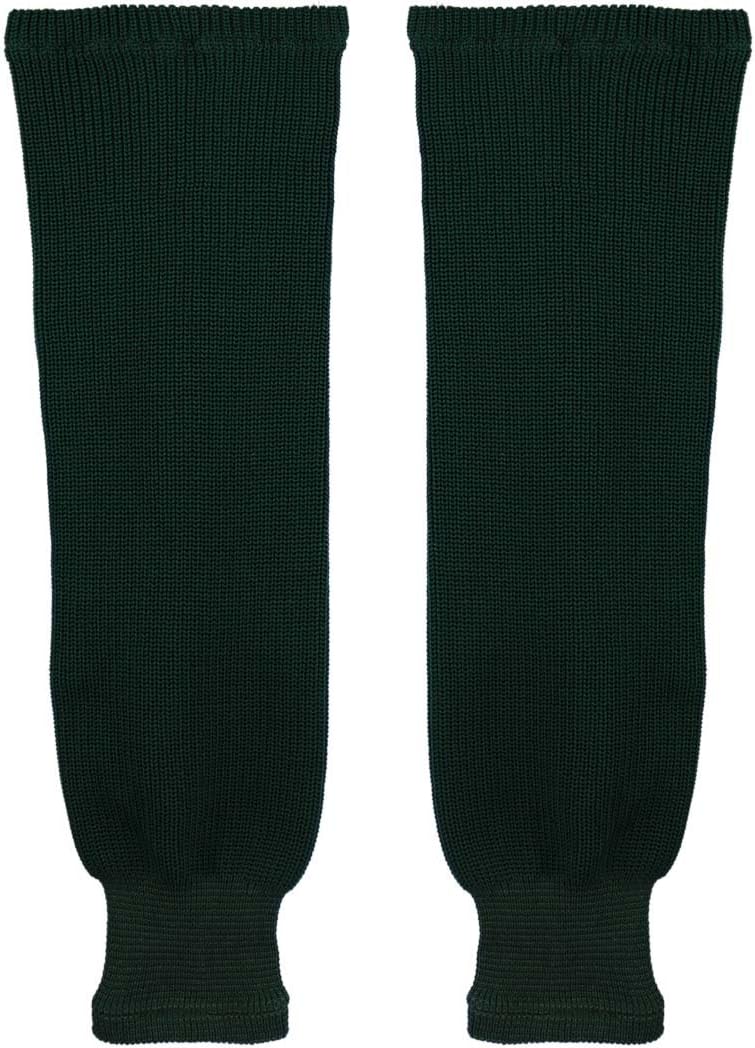 TronX SK80 Knit Ice Hockey Socks (16 Inch - Forest Green)