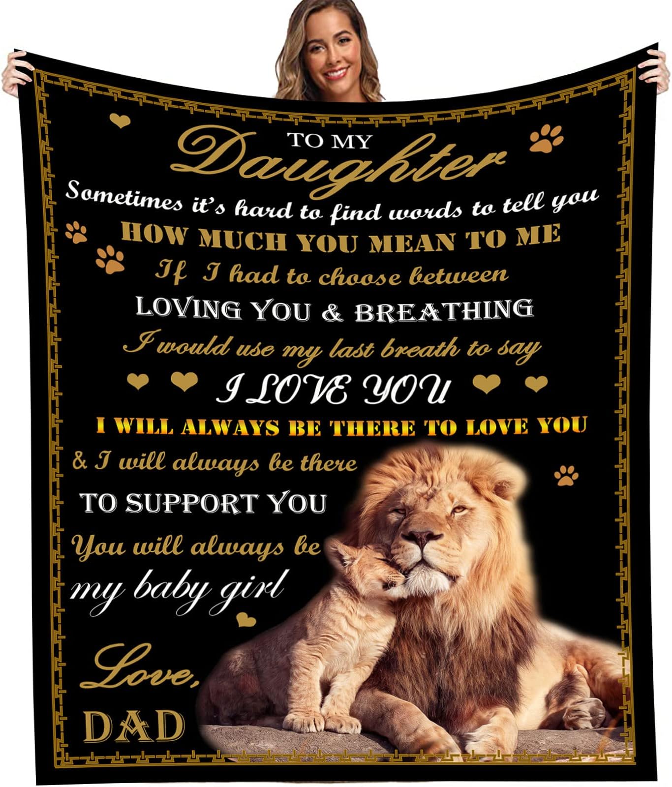 SUNTRON Personalized Plush Flannel Blankets (50x60in)