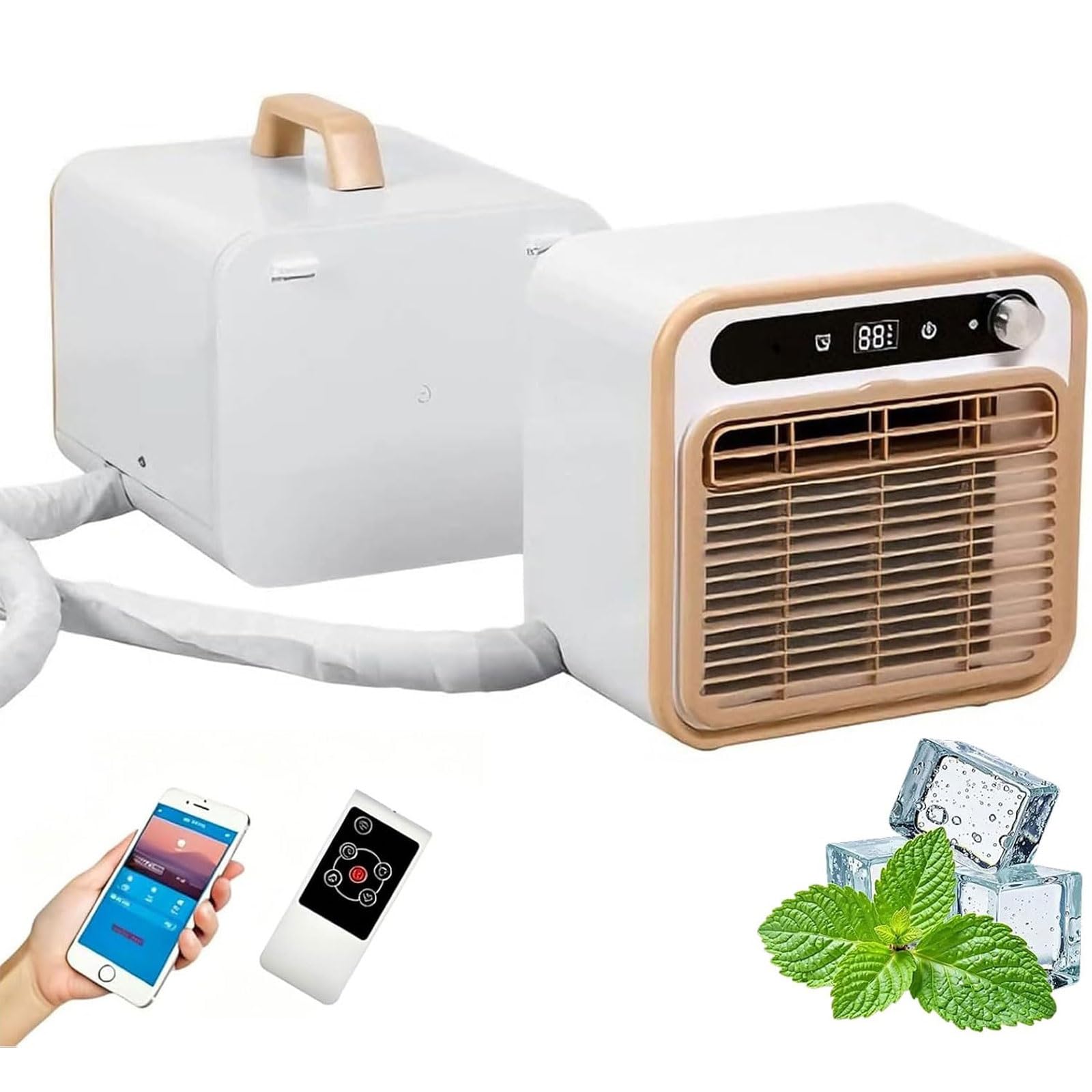 Portable Split Air Conditioner 5000BTU,WiFi & Remote Control,for RV,Bedroom