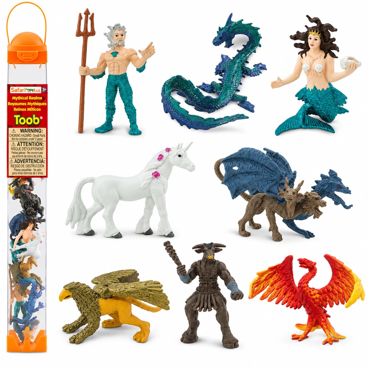 Amazon.com: Safari Ltd. Mythical Realm TOOB - 8 Mini Figurines