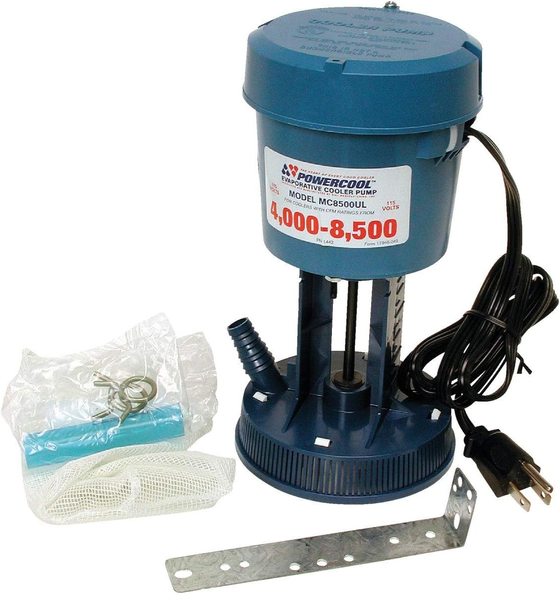 DIAL 1387 Evaporative Cooler Pump - 15,000 CFM, 505 GPH, 115V, For Swamp Coolers-829861